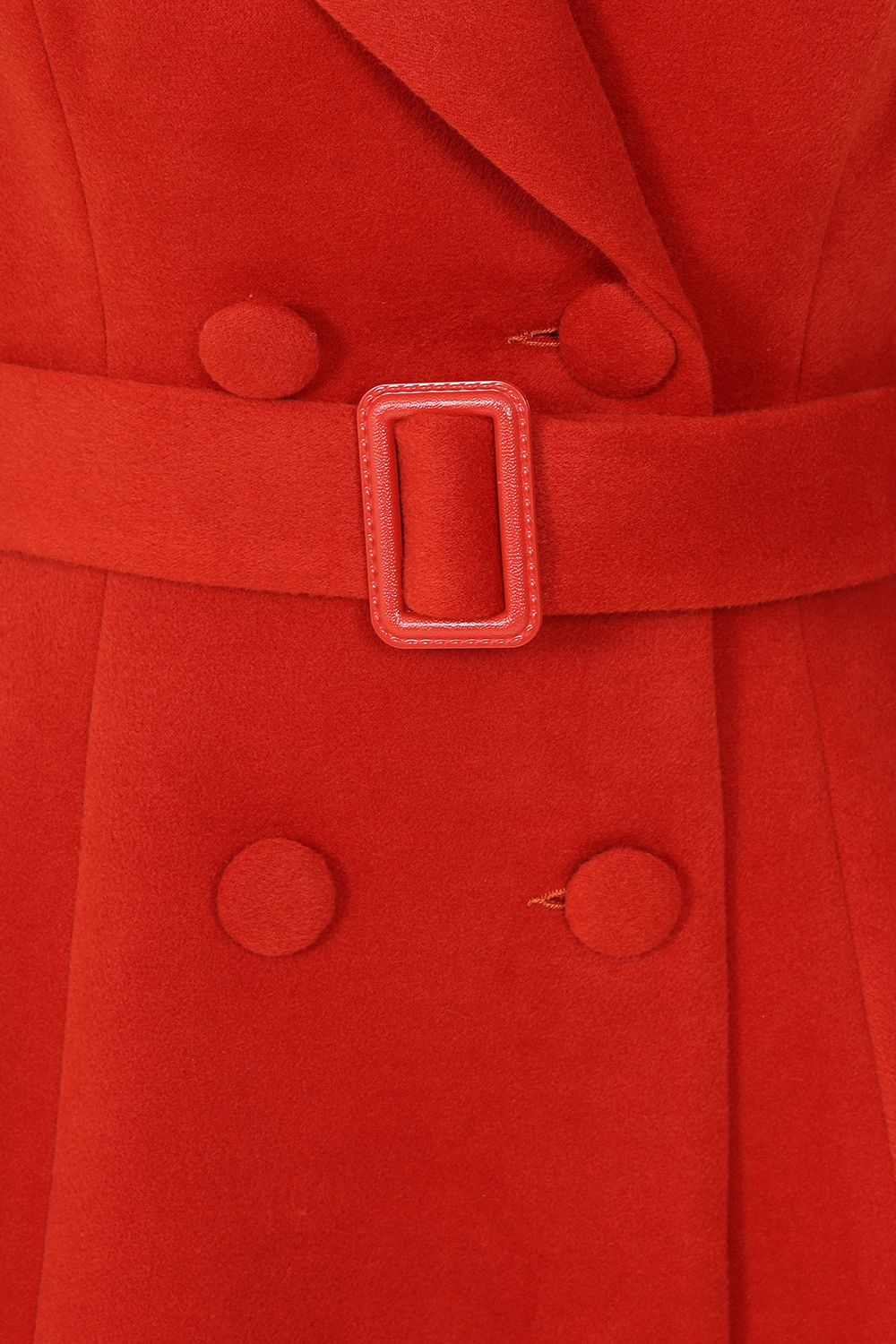 Imogen Swing Coat in Orange